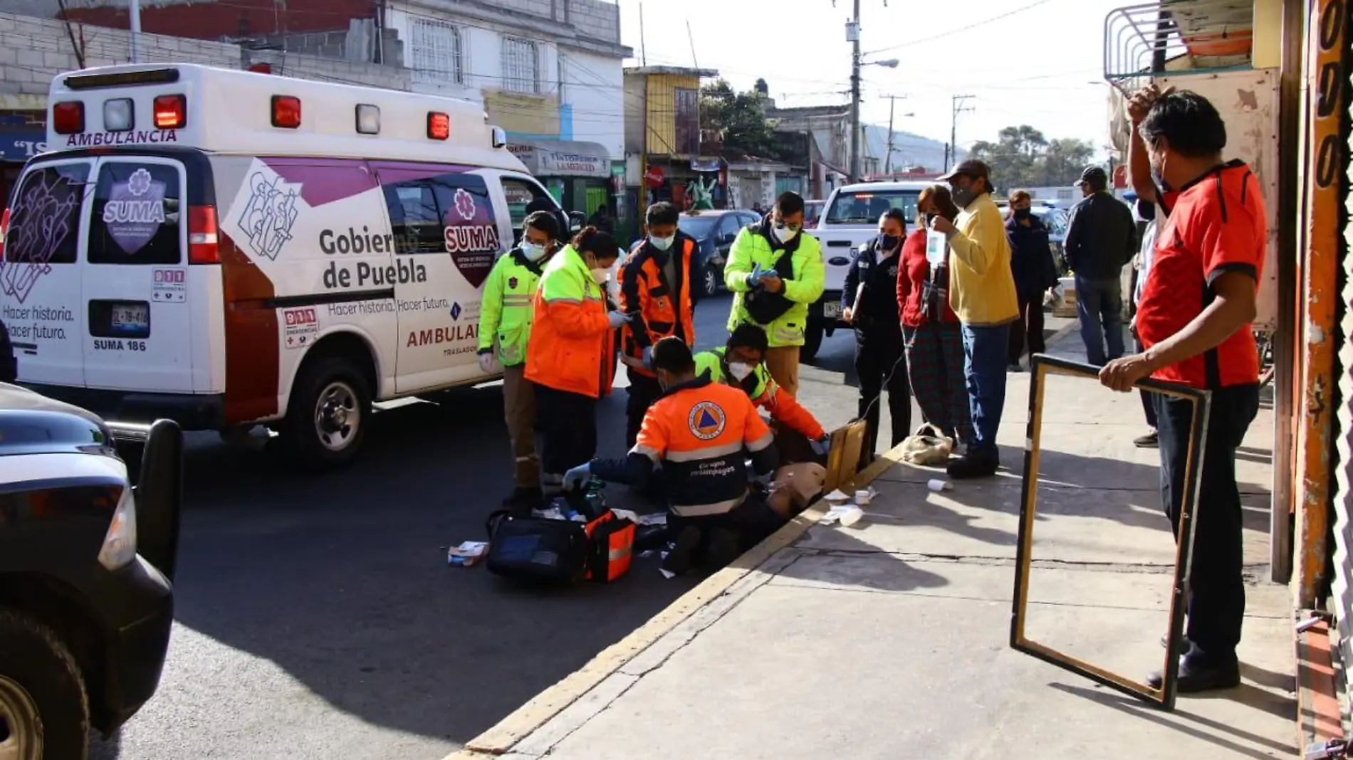 ATROPELLADO CARRIL de Los Álamos